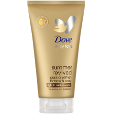 DOVE önbarnító testápoló világos-közepes árnyalatú bőrhöz 75ml önbarnító