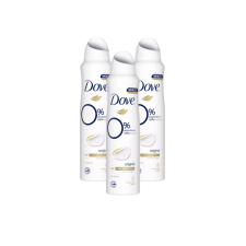 DOVE Original dezodor 0% alumíniumsóval (3x150 ml) dezodor