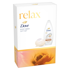 DOVE Relax ajándékcsomag (tusfürdő 250 ml + szappan 90 g) kozmetikai ajándékcsomag