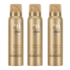 DOVE Summer Revived Önbarnító Hab közepes - sötét árnyalatú bőrre 3x150ml