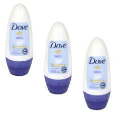 DOVE Talco női izzadásgátló golyós Dezodor 3x50ml dezodor