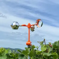 Doxmand forgó fényvisszaverő madárriasztó elektromos állatriasztó
