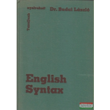  Dr. Budai László - English Syntax nyelvkönyv, szótár