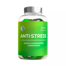 Dr. Chen Anti-stress gumivitamin 60db zöldalma ízű, cukormentes, vegán vitamin és táplálékkiegészítő