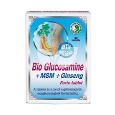 DR. CHEN BIO GLUCOSAMINE+MSM+GINSENG FORTE TABLET 40 db gyógyhatású készítmény
