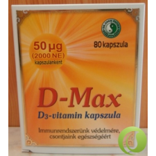 Dr Chen Dr. chen d-max d3-vitamin kapszula 80 db vitamin és táplálékkiegészítő
