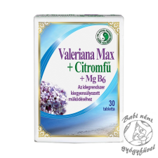 Dr. Chen Dr. Chen Valeriana MAX tabletta - 30db vitamin és táplálékkiegészítő