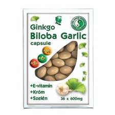 Dr. Chen Gingko Biloba Fokhagyma kapszula (36 db) vitamin és táplálékkiegészítő