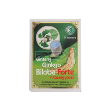 Dr.chen ginseng ginkgo biloba forte kapszula 30db vitamin és táplálékkiegészítő