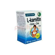 DR.CHEN L-KARNITIN 500 + KRÓM + CINK KAPSZULA 60DB vitamin és táplálékkiegészítő