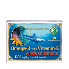 Dr. Chen OMEGA-3 LÁGYZSELATIN KAPSZULA E-VITAMINNAL - 60DB vitamin és táplálékkiegészítő