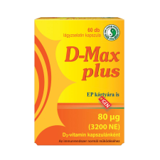 Dr. Chen Patika Dr. Chen D-max plus D3-vitamin kapszula (3200 NE) – 60 db vitamin és táplálékkiegészítő