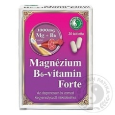 Dr. Chen Patika Dr.Chen Magnézium B6-vitamin forte tabletta 30 db vitamin és táplálékkiegészítő