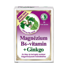 Dr. Chen Patika Dr. Chen Szerves magnézium B6-vitamin + ginkgo forte tabletta - 30 db vitamin és táplálékkiegészítő