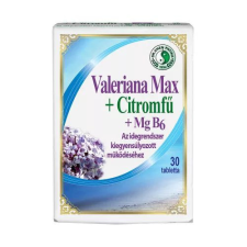  Dr.chen valeriana max+citromfű tabletta 30 db vitamin és táplálékkiegészítő