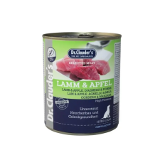 Dr. Clauder's Dog Selected Meat bárány-alma konzerv 800g kutyaeledel