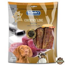 Dr. Clauder's Dr.Clauders Dog Jutalomfalat Country Line Snack kacsa 170g jutalomfalat kutyáknak