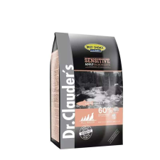 Dr.Clauders Adult Sensitive Lazac & Rizs 2x12,5kg kutyaeledel