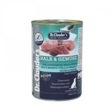  Dr.Clauders Dog Selected Meat Borjús és zöldséges konzerv 400g kutyaeledel