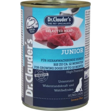 Dr.Clauders Dog Selected Meat Junior konzerv 400 g kutyaeledel