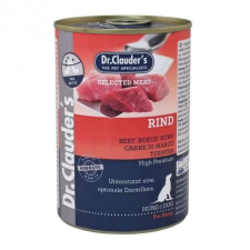 Dr.Clauders Dog Selected Meat Marhás konzerv 400g kutyaeledel