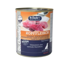 Dr.Clauders Konzerv Selected Meat Fejhús 400g kutyaeledel