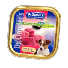 Dr. Clauders Selected Meat Lazac&Rizs 100g kutyaeledel