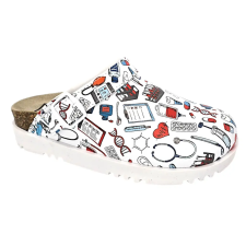 DR.FEET 16203 -as női Dr Feet bőr papucs - new medical női papucs