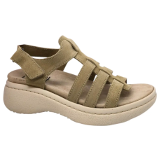 DR.FEET 18000 -es női Dr Feet bőr papucs - cappuccino