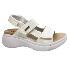 DR.FEET 21007 -es női Dr Feet bőr papucs - feher női papucs