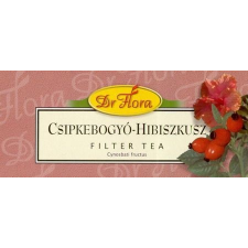  Dr. Flora Csipkebogyó-hibiszkusz filteres tea (25x1 g) vitamin és táplálékkiegészítő