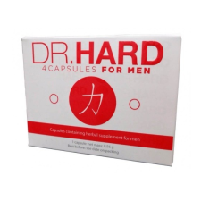 Dr. Hard Kapszula Férfiaknak 4db potencianövelő