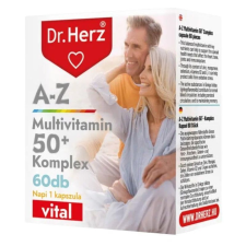 Dr. Herz A-Z 50+ multivitamin komplex kapszula 60db vitamin és táplálékkiegészítő