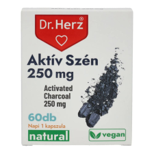  DR.HERZ AKTÍV SZÉN 250MG 60DB gyógyhatású készítmény