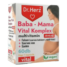 Dr. Herz baba mama vital komplex kapszula 60db vitamin és táplálékkiegészítő