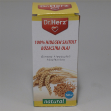  Dr.herz búzacsíra olaj 100% hidegen sajtolt 50 ml olaj és ecet