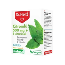 Dr. Herz Citromfű 500 mg + B vitamin 60 db vitamin és táplálékkiegészítő