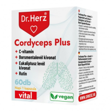 Dr. Herz Cordyceps Plus + C-vitamin 60 db gyógyhatású készítmény