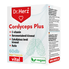  Dr.herz cordyceps plus+c-vitamin kapszula 60 db gyógyhatású készítmény