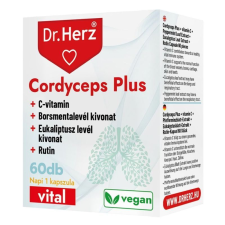 Dr. Herz cordyceps plus+c-vitamin kapszula 60db vitamin és táplálékkiegészítő