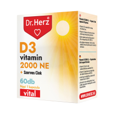  DR HERZ D3-VIT.2000NE+SZERVES CINK KAPSZULA 60X vitamin és táplálékkiegészítő