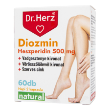 Dr. Herz Diosmin Hesperidin 500 mg kapszula 60 db vitamin és táplálékkiegészítő