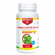 Dr Herz Dr. Herz Gymnema Sylvestre + szerves króm tabletta (90 db) vitamin és táplálékkiegészítő