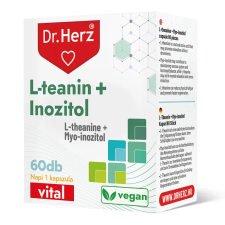 Dr. Herz DR Herz L-teanin + Inozitol 60 db kapszula vitamin és táplálékkiegészítő
