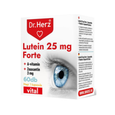 Dr. Herz Dr.Herz Lutein 25 mg Forte 60db vitamin és táplálékkiegészítő