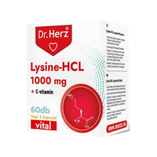 Dr. Herz Dr Herz Lysine-HCL + C-vitamin 60 db kapszula (2024.05.31) gyógyhatású készítmény