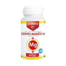 Dr. Herz Dr. Herz Szerves Magnézium + B6 + D3 tabletta 60 db vitamin és táplálékkiegészítő