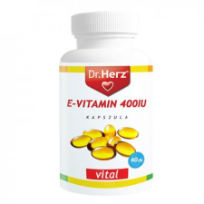  Dr.herz e-vitamin 400iu kapszula 60 db gyógyhatású készítmény