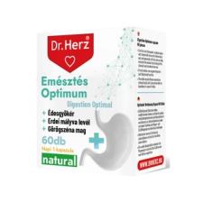 Dr. Herz Emésztés Optimum 60 db kapszula vitamin és táplálékkiegészítő