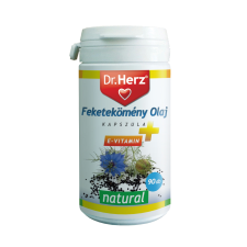Dr. Herz feketekömény olaj 500 mg+E-vitamin kapszula, 90 db vitamin és táplálékkiegészítő